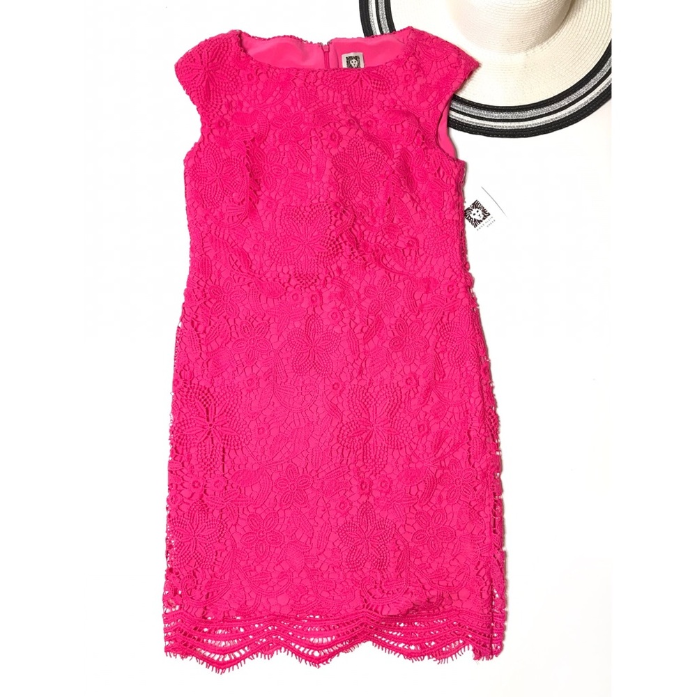 SALE NWT Anne Klein Pink Lace Dress / 2